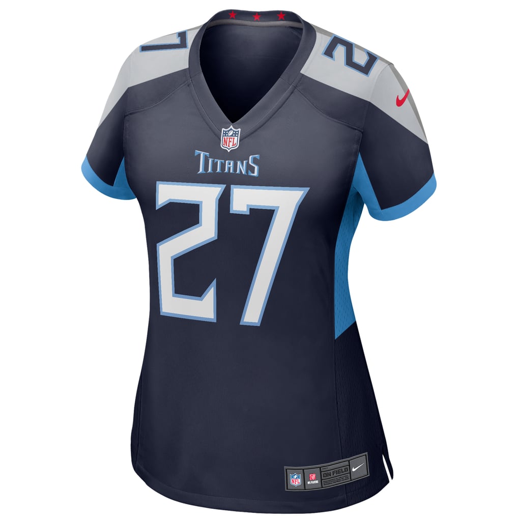Women's Tennessee Titans Eddie George Nike Navy Game Retired Player Jersey - Image 3
