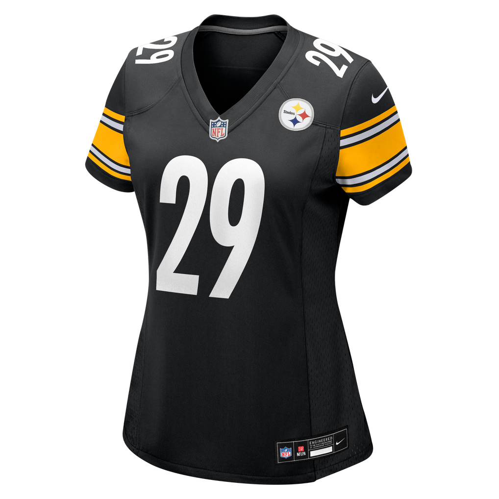 Women's Pittsburgh Steelers Eli Heidenreich Nike  Black Team Game Jersey - Image 3