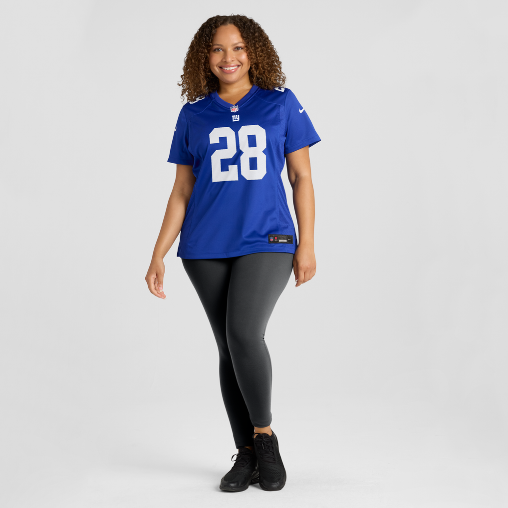 Women's New York Giants Elijah Campbell Nike Royal Team Game Jersey - Image 5