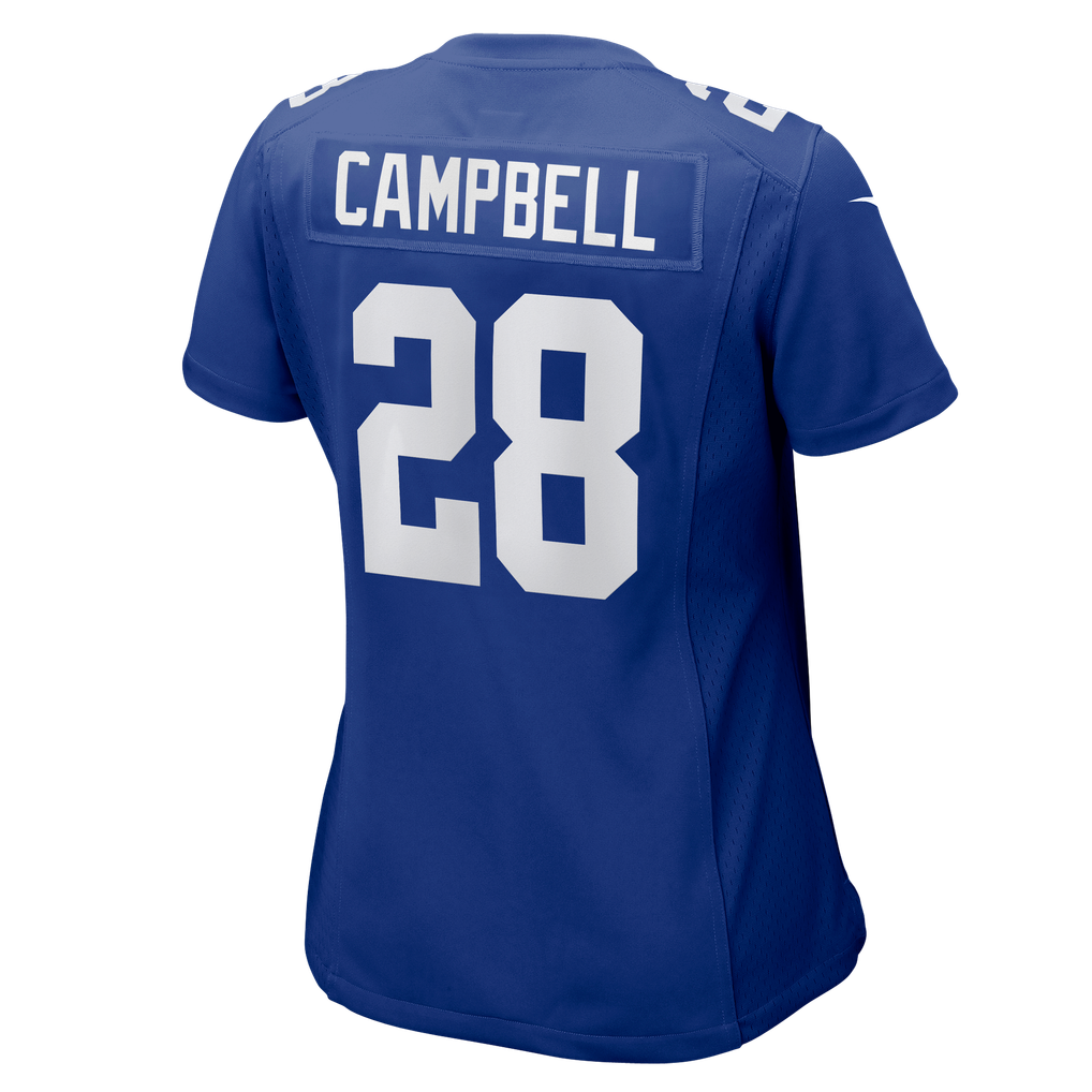 Women's New York Giants Elijah Campbell Nike Royal Team Game Jersey - Image 8