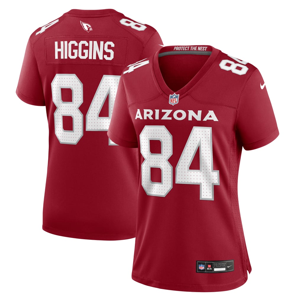 Women's Arizona Cardinals Elijah Higgins Nike  Cardinal Team Game Jersey - Image 2