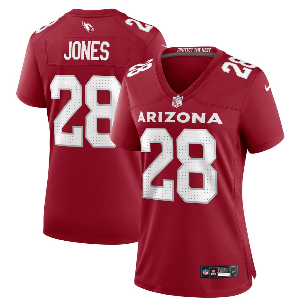 Women's Arizona Cardinals Elijah Jones Nike  Cardinal  Game Jersey - Image 1