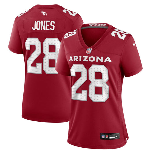 Women's Arizona Cardinals Elijah Jones Nike  Cardinal  Game Jersey - Image 1