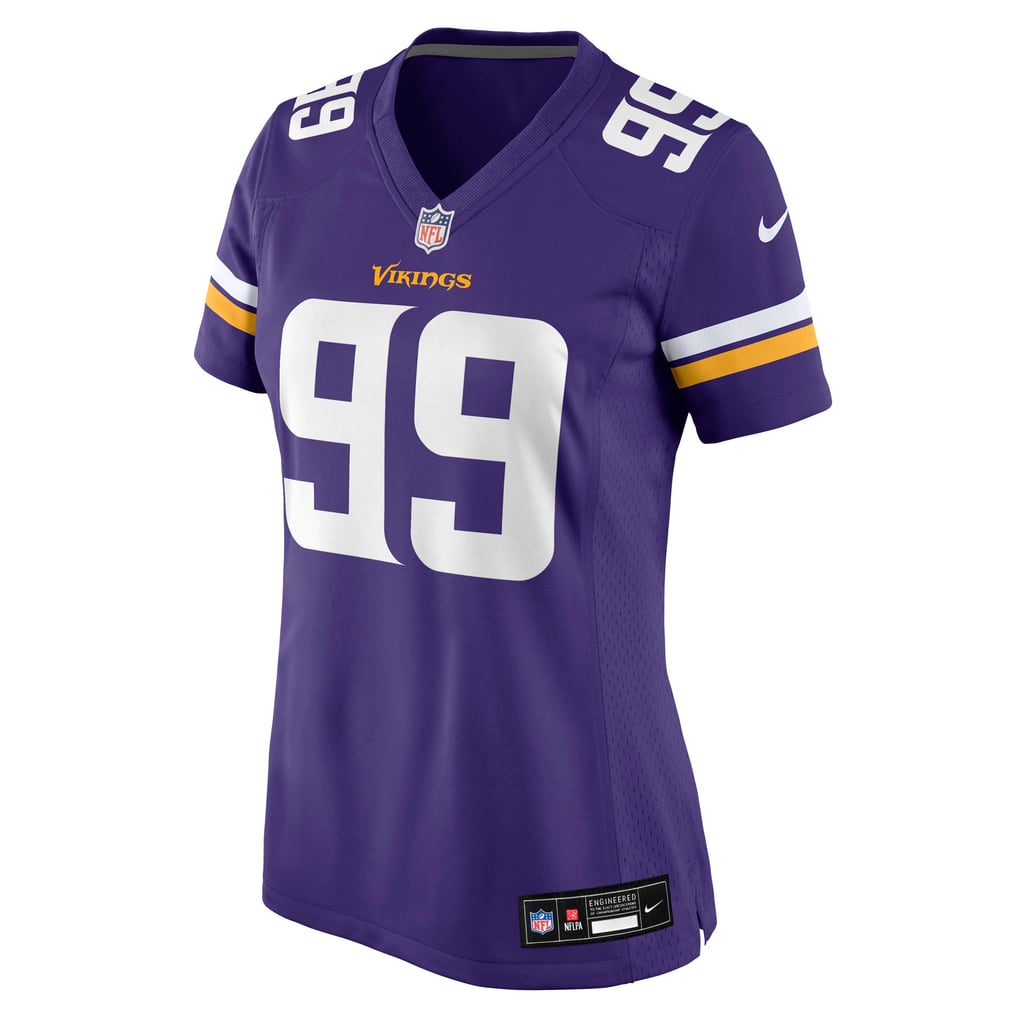 Women's Minnesota Vikings Elijah Williams Nike  Purple Team Game Jersey - Image 3