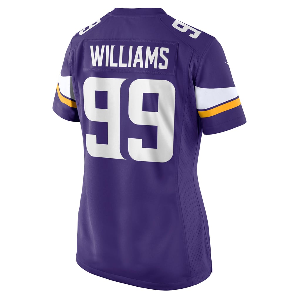 Women's Minnesota Vikings Elijah Williams Nike  Purple Team Game Jersey - Image 4