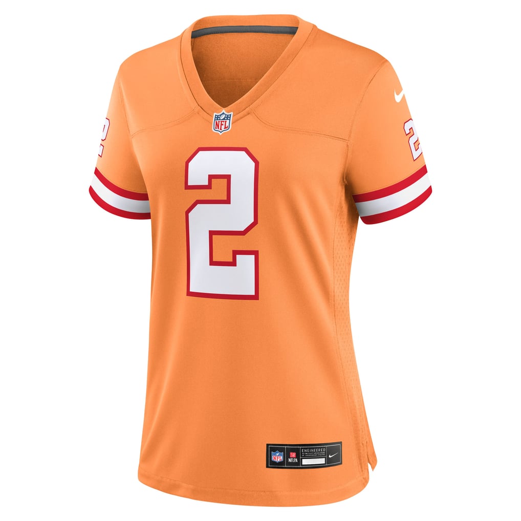 Women's  Tampa Bay Buccaneers Emeka Egbuka Nike Creamsicle Alternate 2  Game Jersey - Image 3