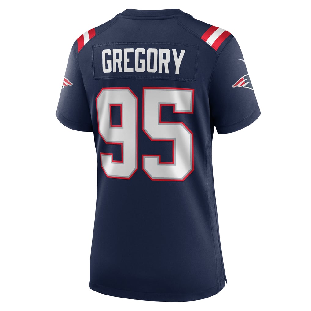 Women's New England Patriots Eric Gregory Nike Navy Team Game Jersey - Image 8