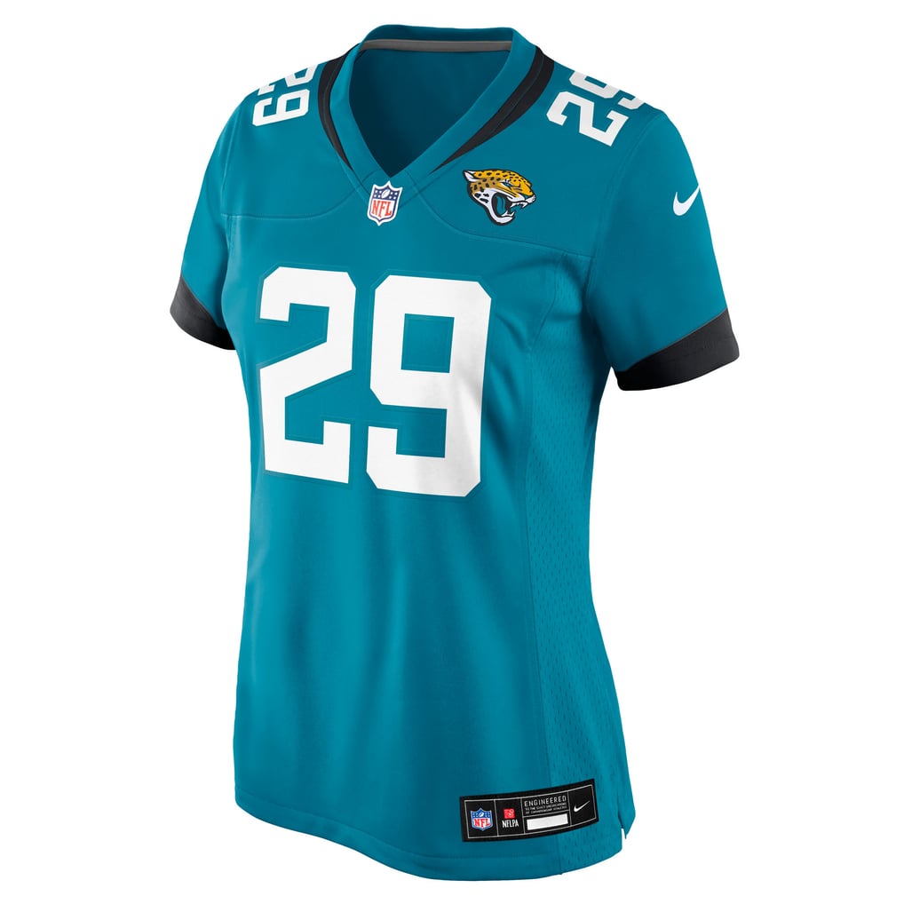 Women's Jacksonville Jaguars Eric Murray Nike  Teal Team Game Jersey - Image 3