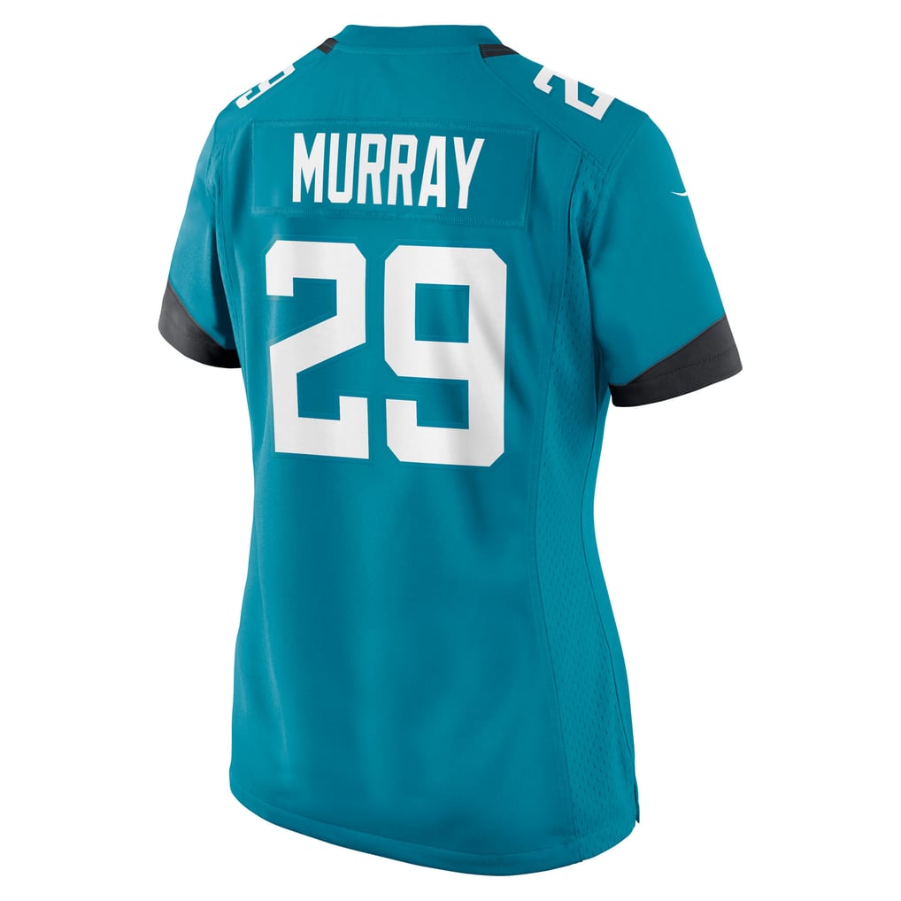 Women's Jacksonville Jaguars Eric Murray Nike  Teal Team Game Jersey - Image 4