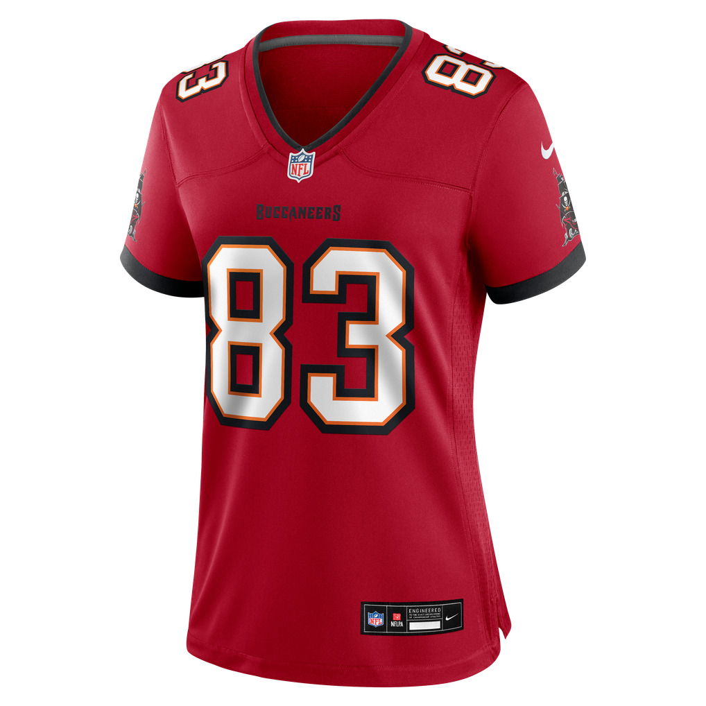 Women's Tampa Bay Buccaneers Eric Rivers Nike Red Team Game Jersey - Image 7