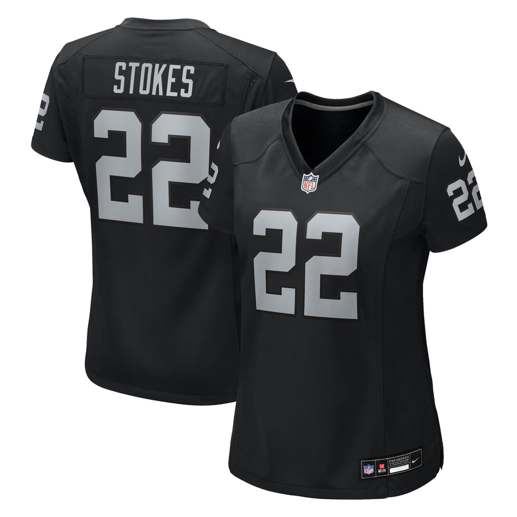 Women's Las Vegas Raiders Eric Stokes Nike  Black Team Game Jersey - Image 2