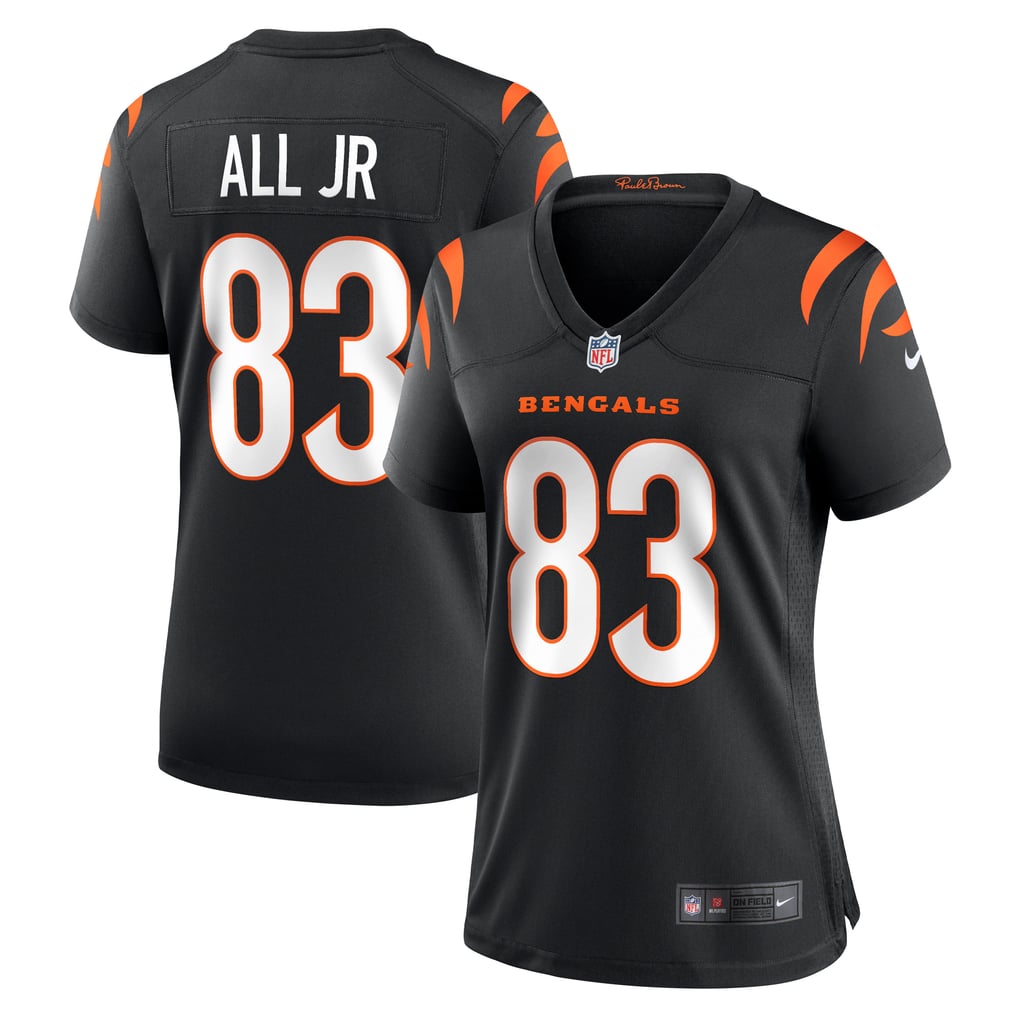 Women's Cincinnati Bengals Erick All Jr. Nike Black Team Game Jersey - Image 2