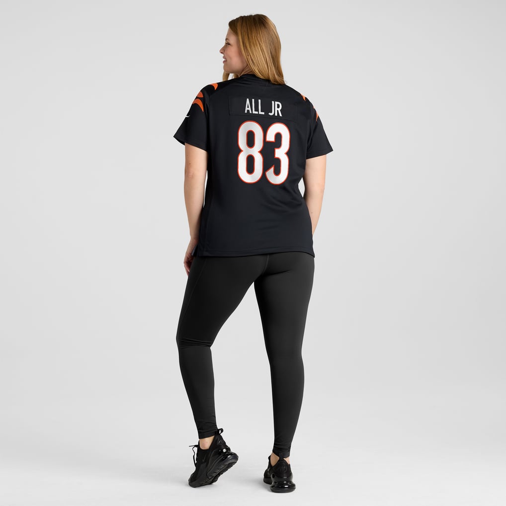 Women's Cincinnati Bengals Erick All Jr. Nike Black Team Game Jersey - Image 8