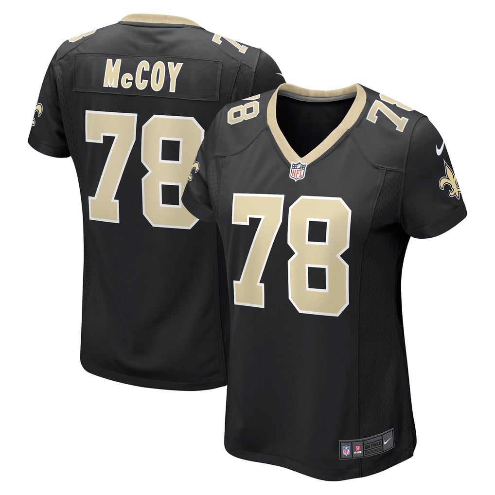 Women's New Orleans Saints Erik Mccoy Nike Black Game Jersey - Image 2