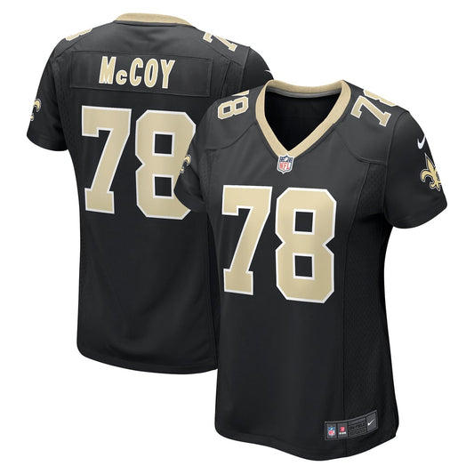 Women's New Orleans Saints Erik Mccoy Nike Black Game Jersey - Image 1
