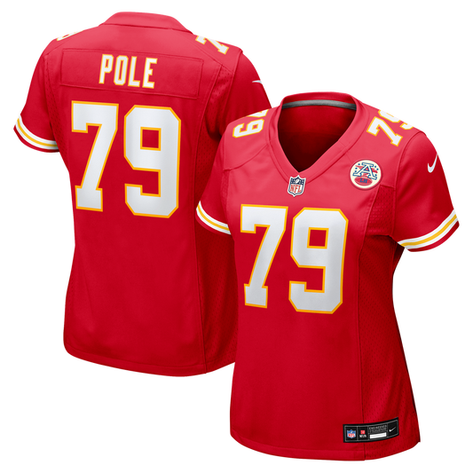 Women's Kansas City Chiefs Esa Pole Nike  Red Team Game Jersey - Image 1