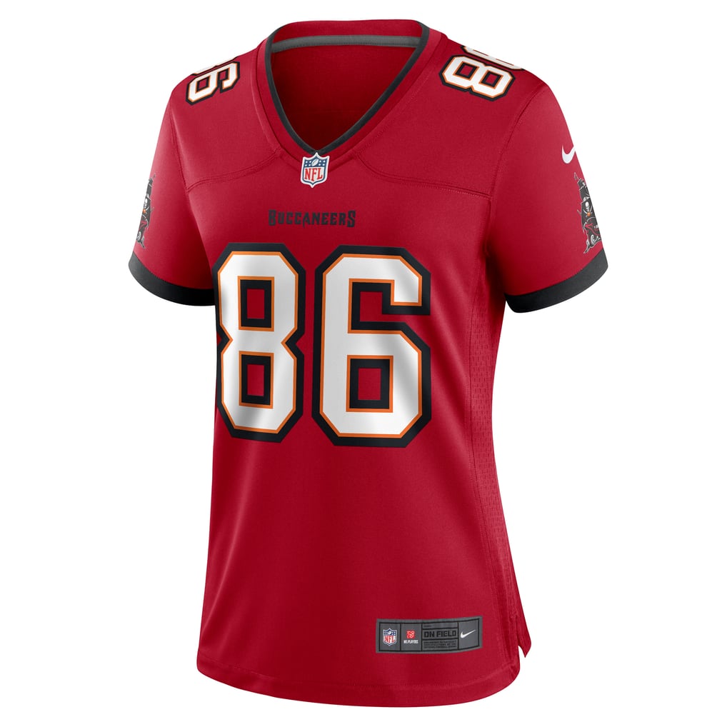 Women's Tampa Bay Buccaneers Evan Deckers Nike  Red Team Game Jersey - Image 3