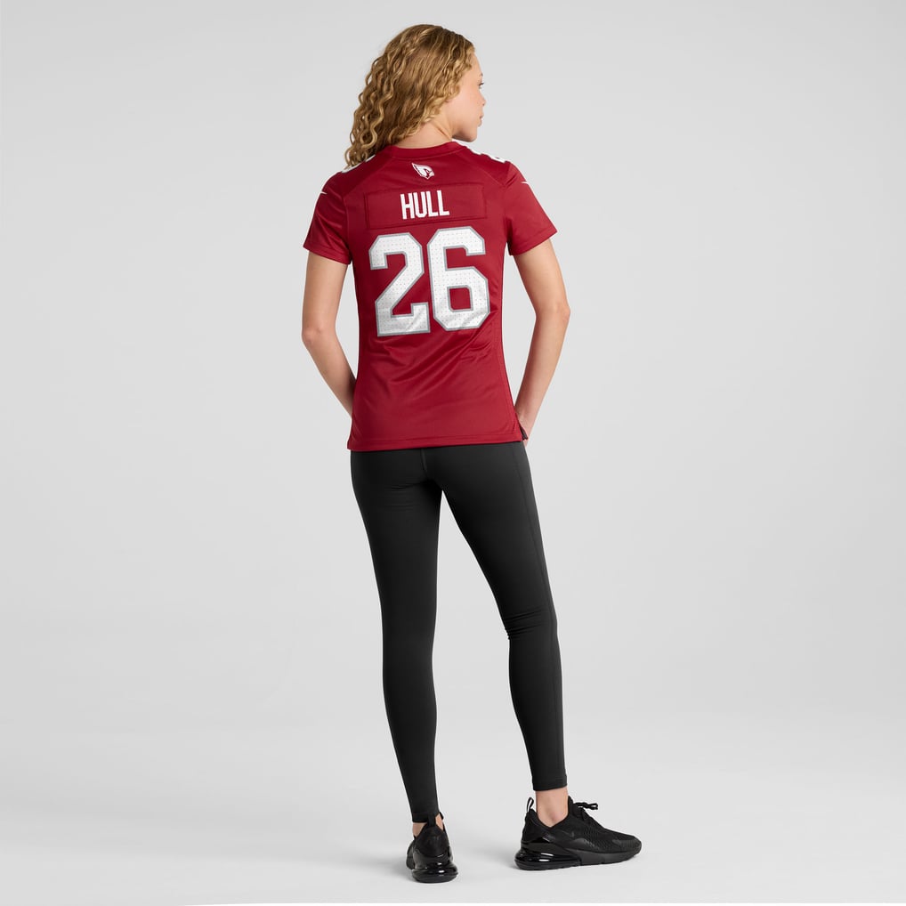 Women's Arizona Cardinals Evan Hull Nike Cardinal Team Game Jersey - Image 4