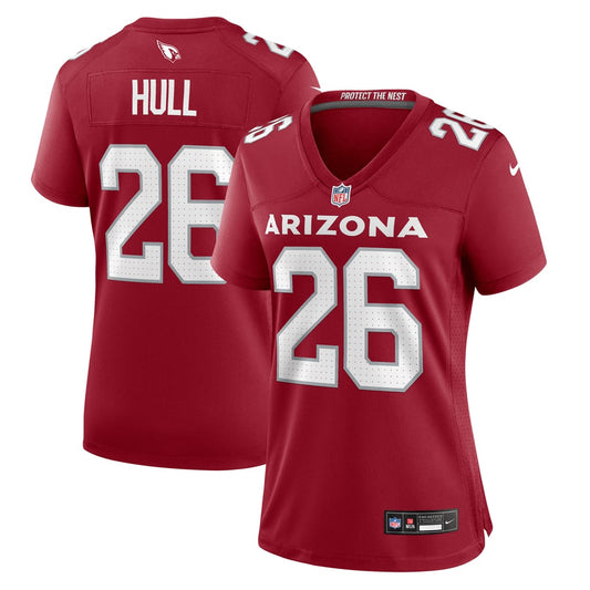 Women's Arizona Cardinals Evan Hull Nike Cardinal Team Game Jersey - Image 1