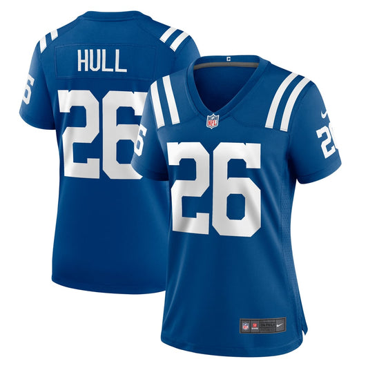 Women's Indianapolis Colts Evan Hull Nike  Royal Team Game Jersey - Image 1