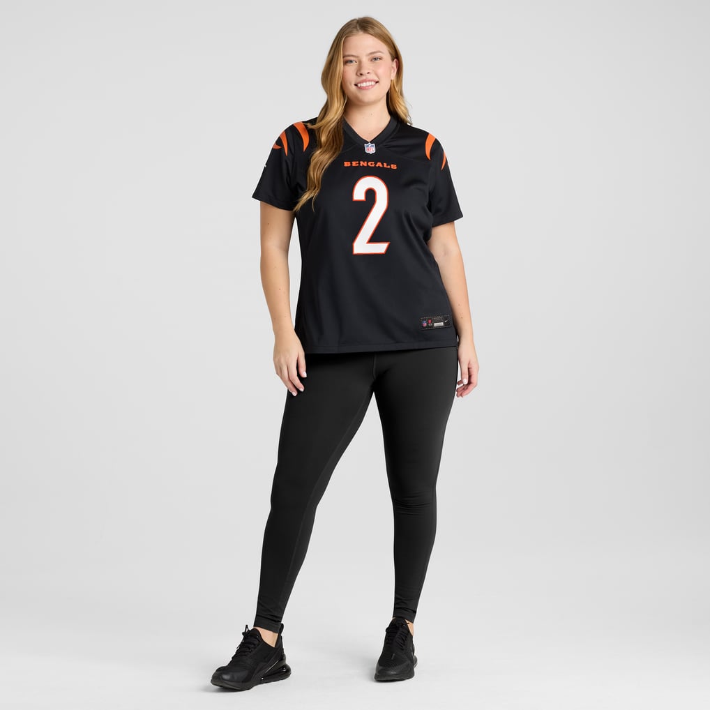 Women's Cincinnati Bengals Evan McPherson Nike Black Game Jersey - Image 7