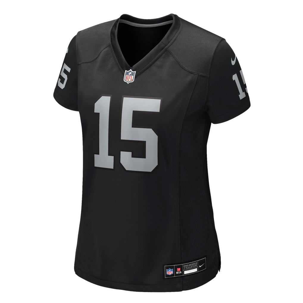 Women's Las Vegas Raiders Fernando Mendoza Nike Black Team Game Player Jersey - Image 3