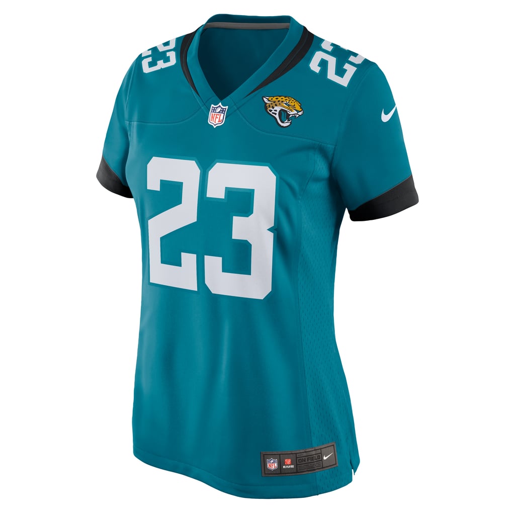 Women's Jacksonville Jaguars Foyesade Oluokun Nike Teal Game Player Jersey - Image 3