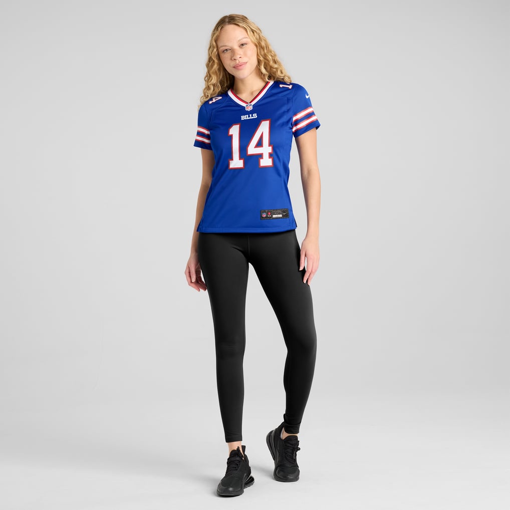 Women's Buffalo Bills Frank Reich Nike Royal Game Retired Player Jersey - Image 5