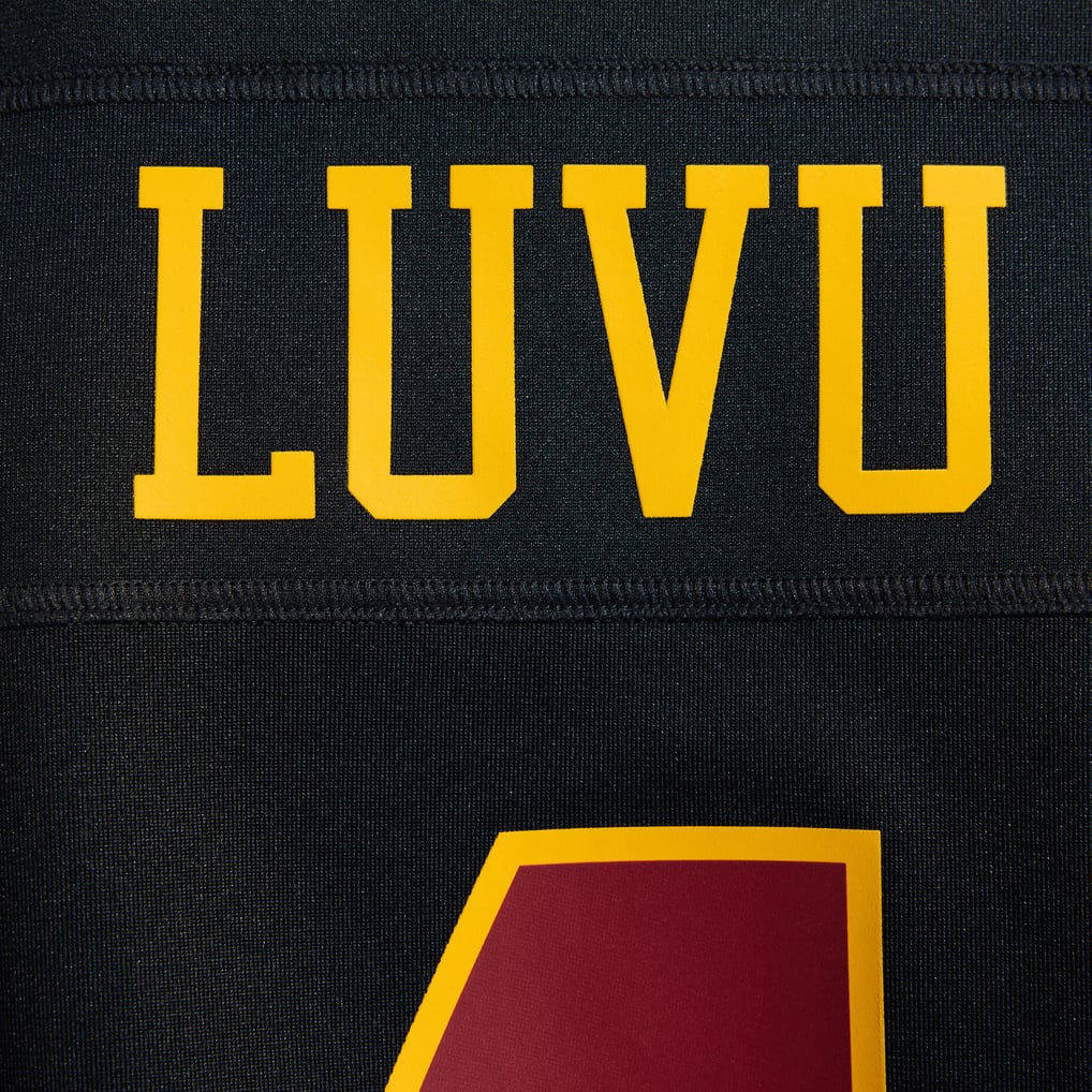 Women's Washington Commanders Frankie Luvu Nike Black Hail Raiser Alternate Game Jersey - Image 12