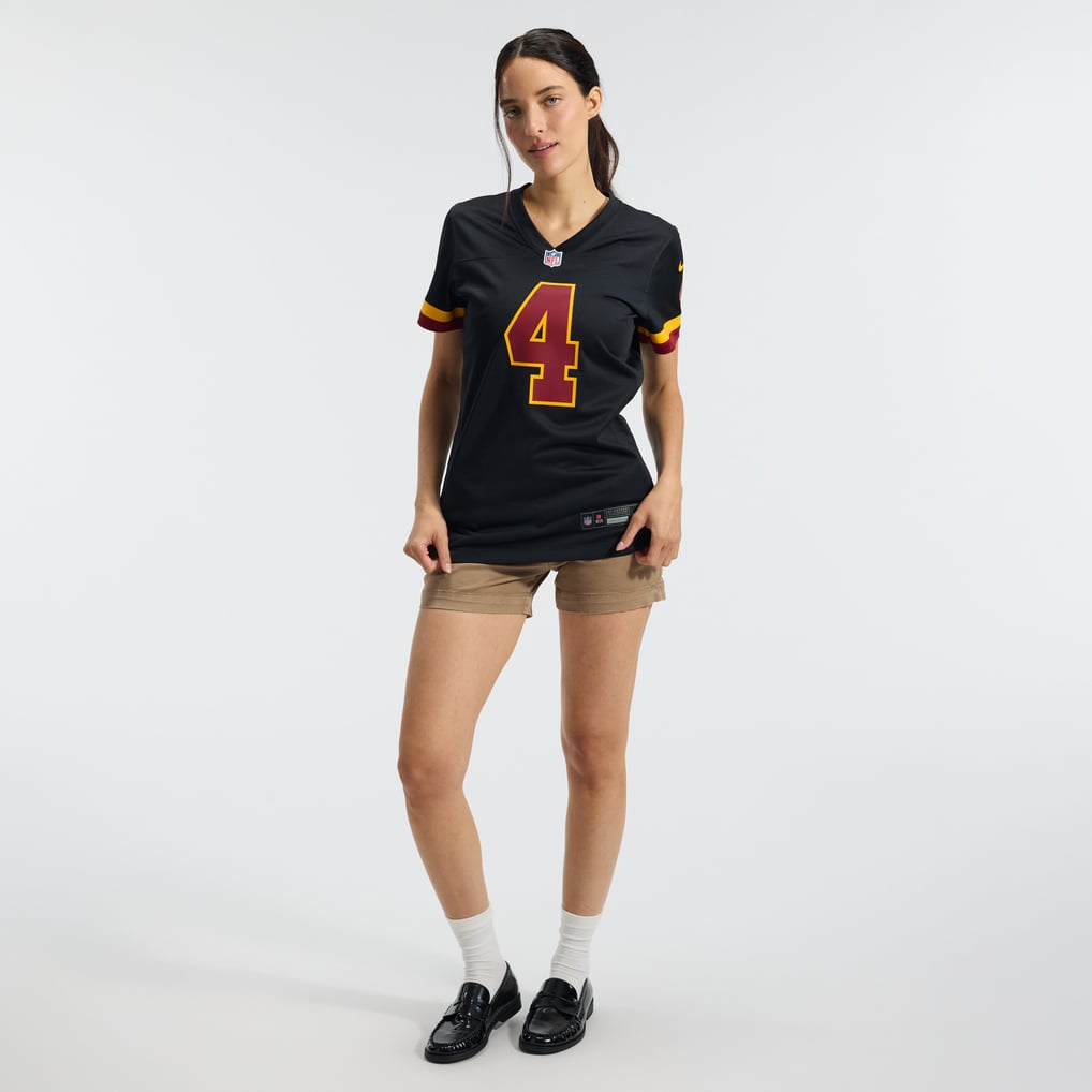 Women's Washington Commanders Frankie Luvu Nike Black Hail Raiser Alternate Game Jersey - Image 5
