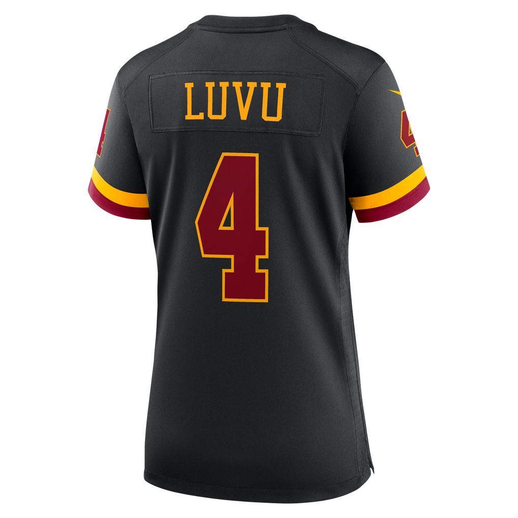 Women's Washington Commanders Frankie Luvu Nike Black Hail Raiser Alternate Game Jersey - Image 8