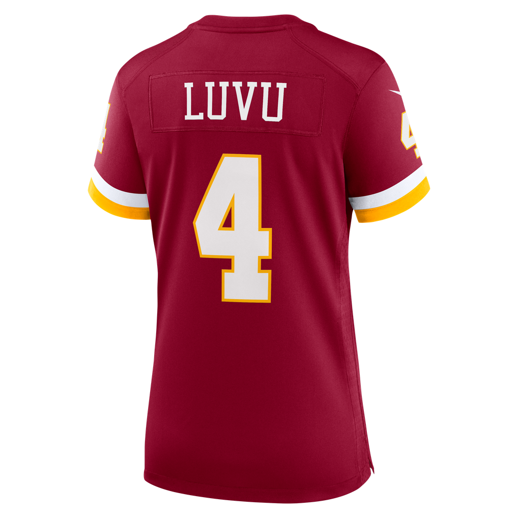 Women's Washington Commanders Frankie Luvu Nike Burgundy Game Jersey - Image 4