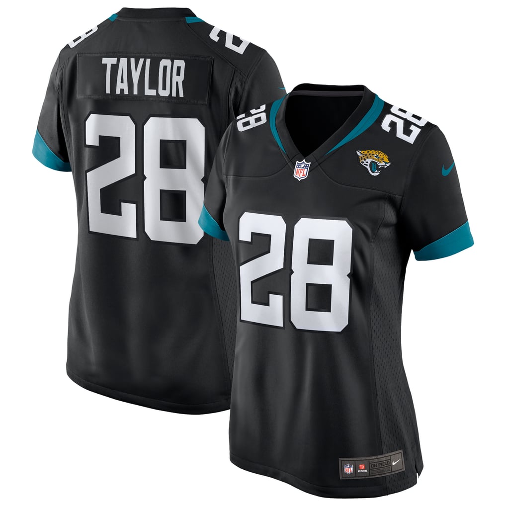 Women's Jacksonville Jaguars Fred Taylor Nike Black Game Retired Player Jersey - Image 2