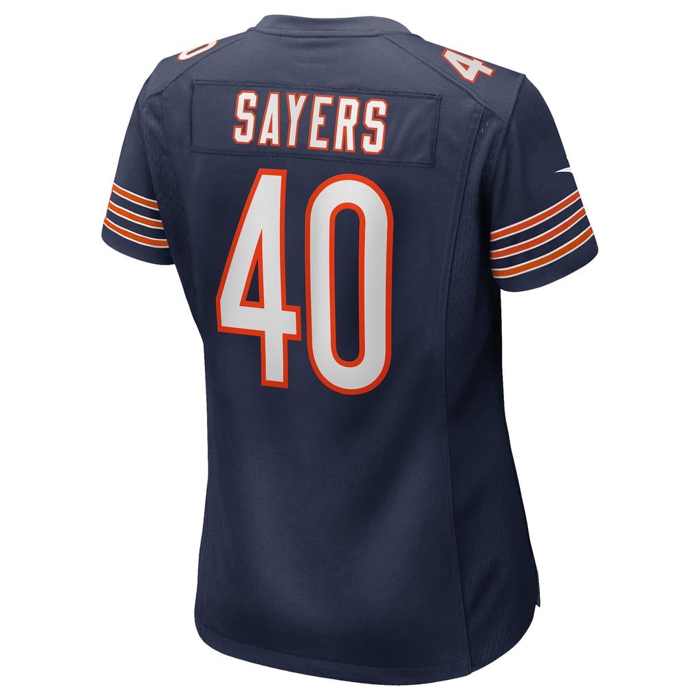 Women's Chicago Bears Gale Sayers Nike Navy Game Retired Player Jersey - Image 4