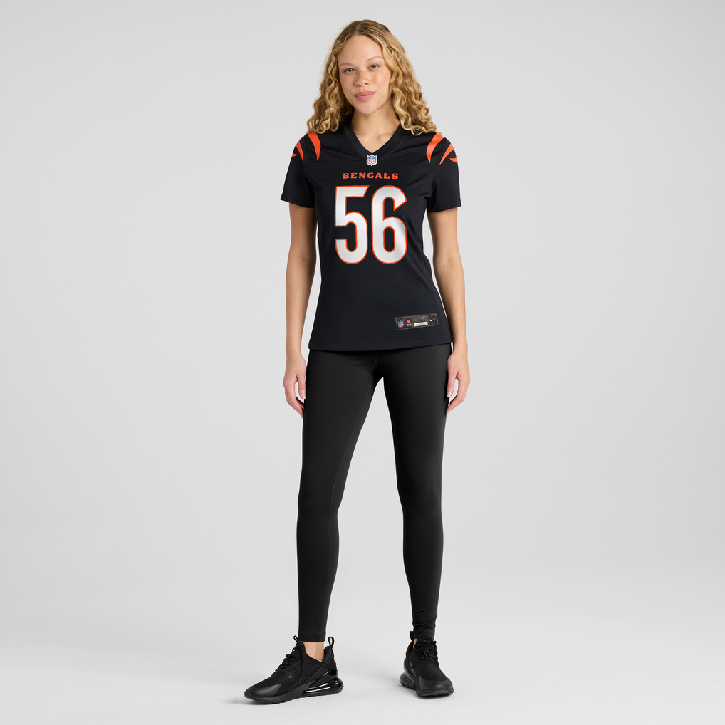 Women's Cincinnati Bengals Garmon Randolph Nike Black Team Game Jersey - Image 3