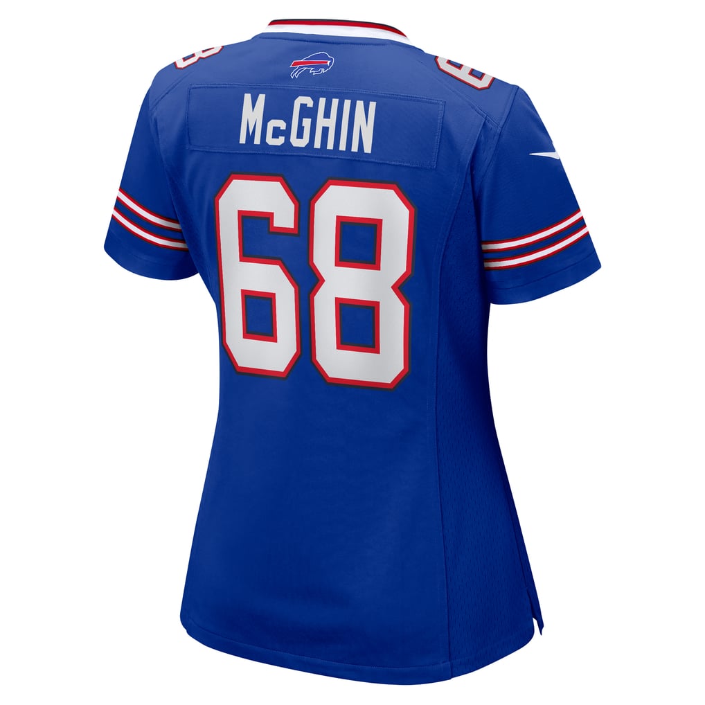 Women's Buffalo Bills Garrett McGhin Nike Royal Team Game Jersey - Image 4