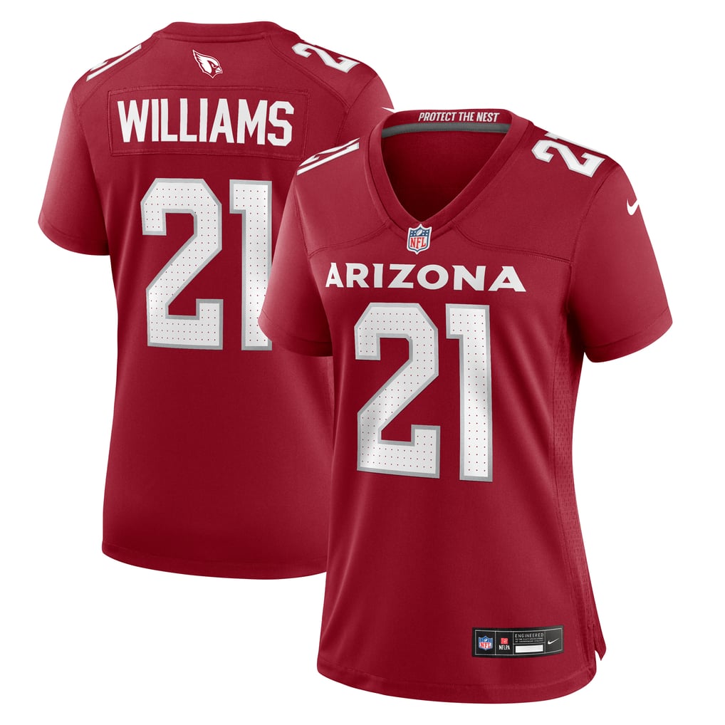 Women's Arizona Cardinals Garrett Williams Nike  Cardinal  Game Jersey - Image 2