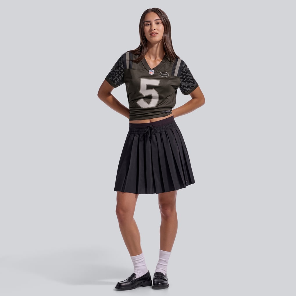 Women's New York Jets Garrett Wilson Nike Green Rivalries Collection Game Jersey - Image 5
