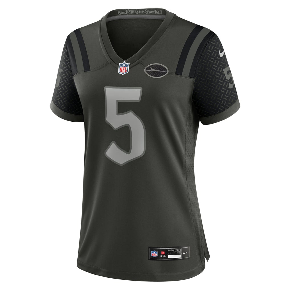 Women's New York Jets Garrett Wilson Nike Green Rivalries Collection Game Jersey - Image 7