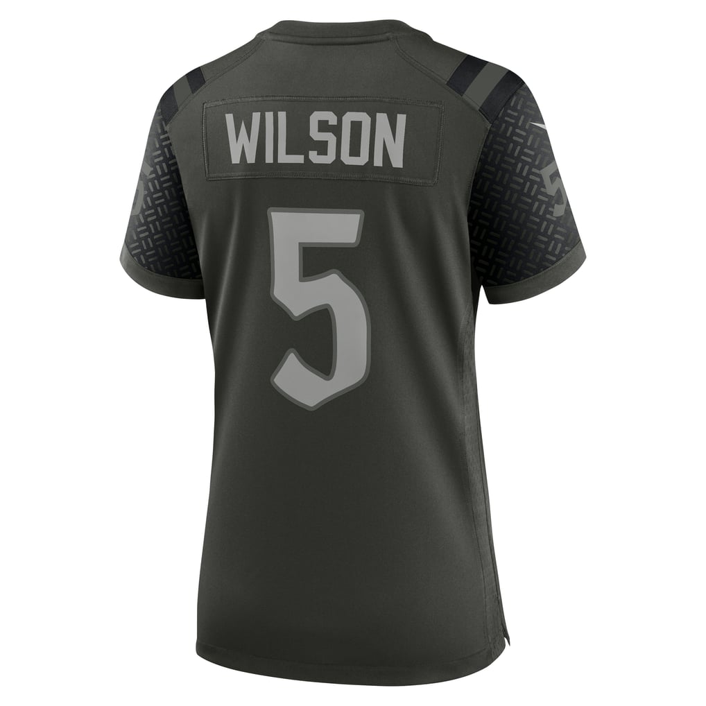 Women's New York Jets Garrett Wilson Nike Green Rivalries Collection Game Jersey - Image 8