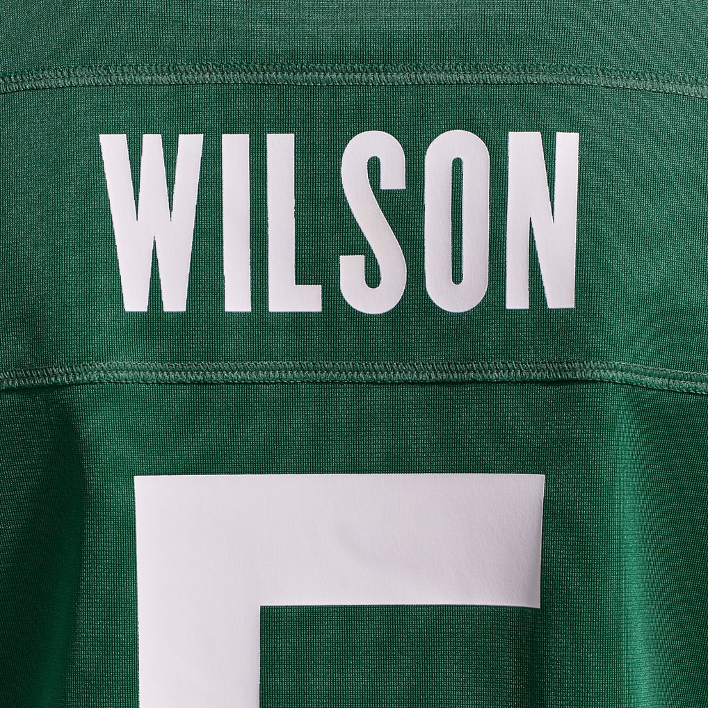 Women's New York Jets Garrett Wilson Nike Legacy Green Game Jersey - Image 12