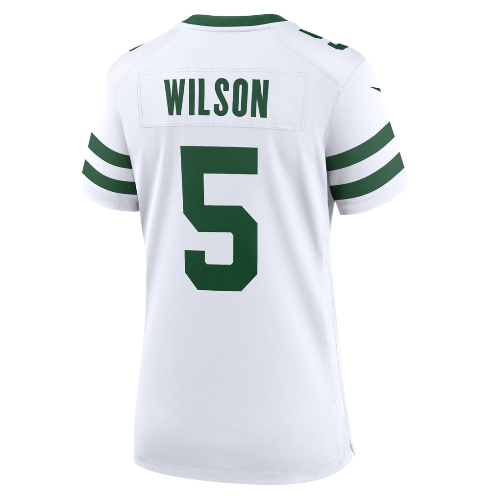 Women's New York Jets Garrett Wilson Nike Legacy White Game Jersey - Image 4