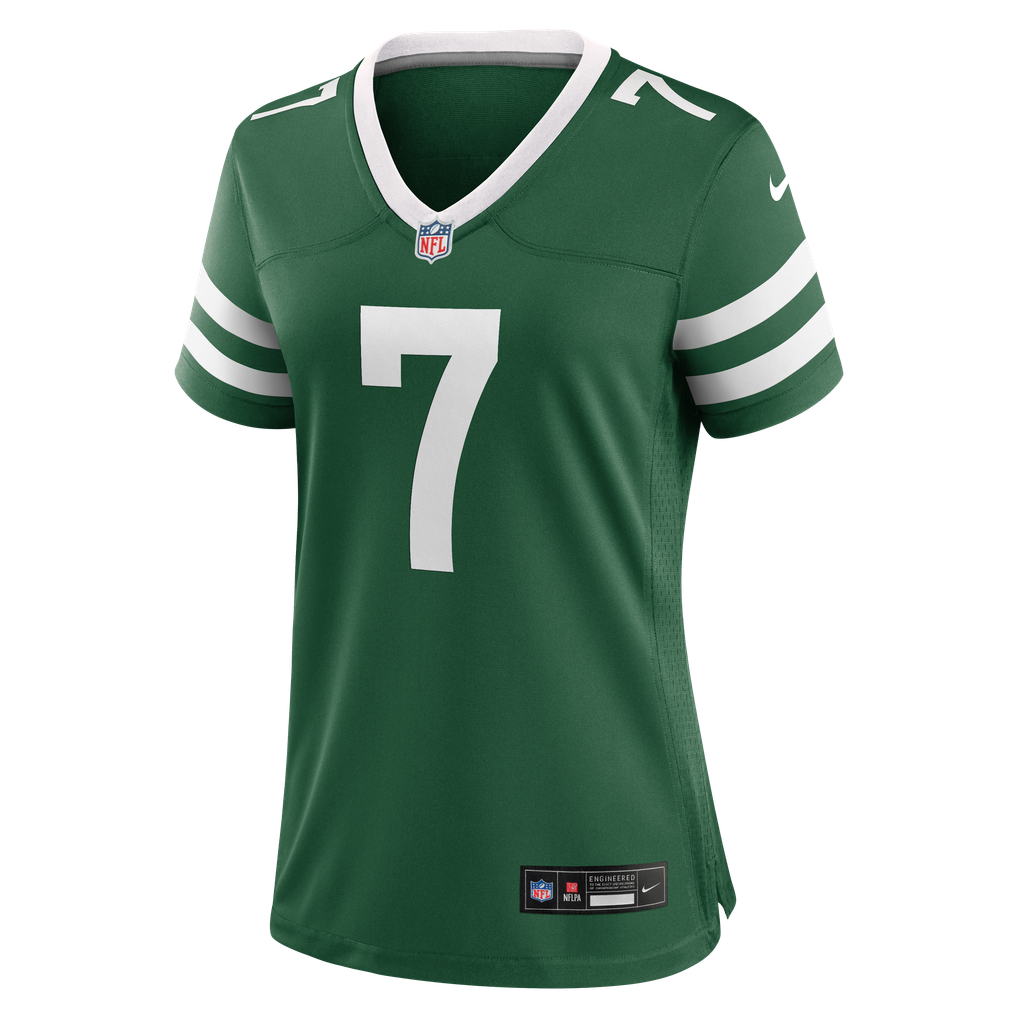 Women's New York Jets Geno Smith Nike Legacy Green Game Jersey - Image 3