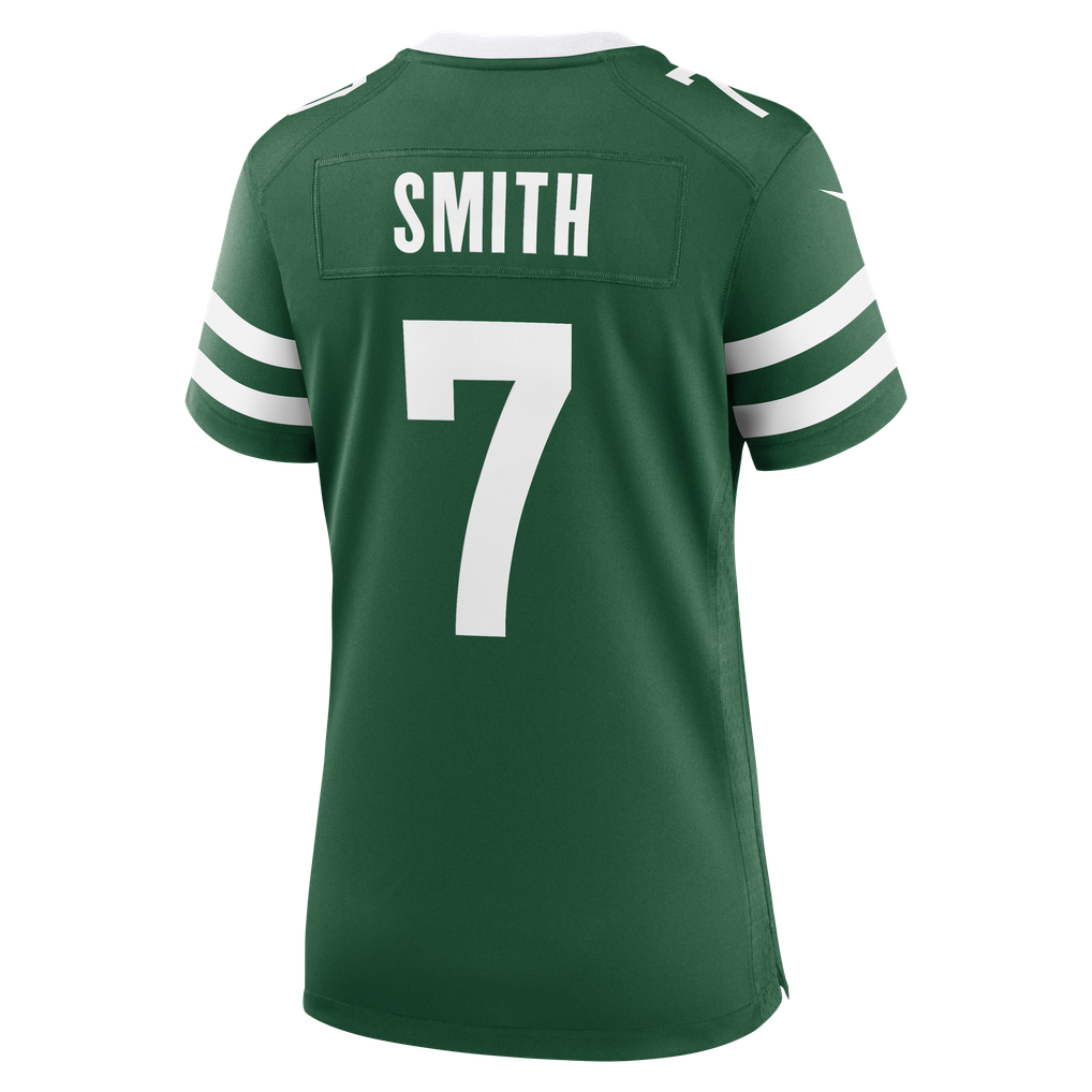 Women's New York Jets Geno Smith Nike Legacy Green Game Jersey - Image 4