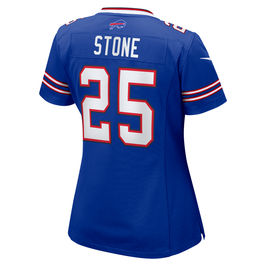 Women's Buffalo Bills Geno Stone Nike  Royal Team Game Jersey - Image 4