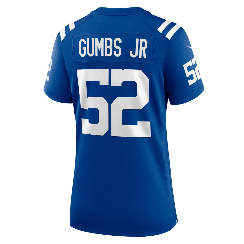 Women's Indianapolis Colts George Gumbs Jr. Nike Royal Team Game Jersey
 - Image 8