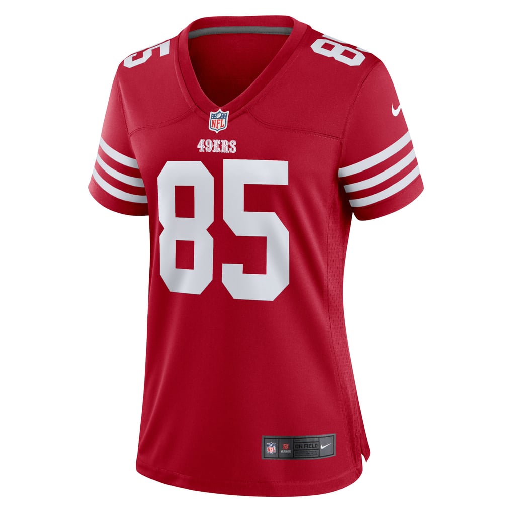 Women's San Francisco 49ers George Kittle Nike Scarlet Team Game Player Jersey - Image 3