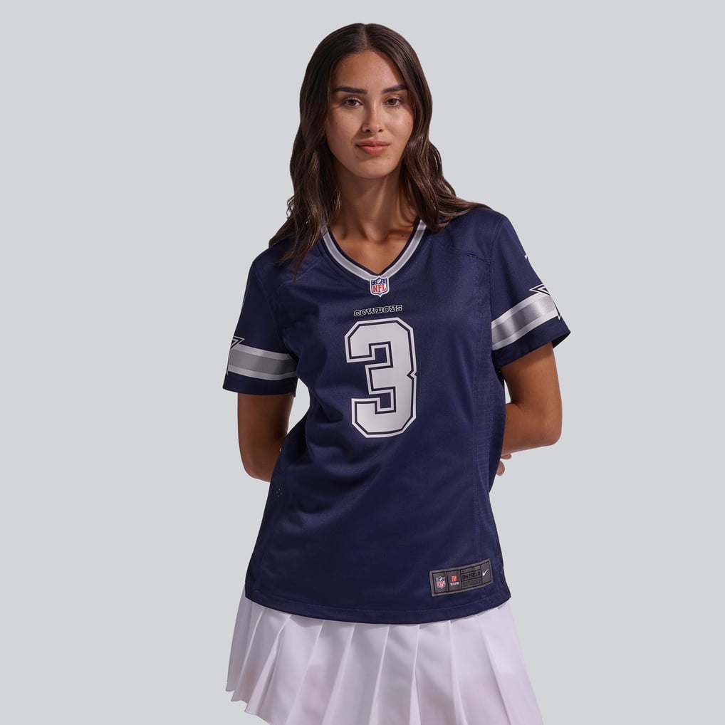 Women's Dallas Cowboys George Pickens Nike Navy Game Jersey - Image 3
