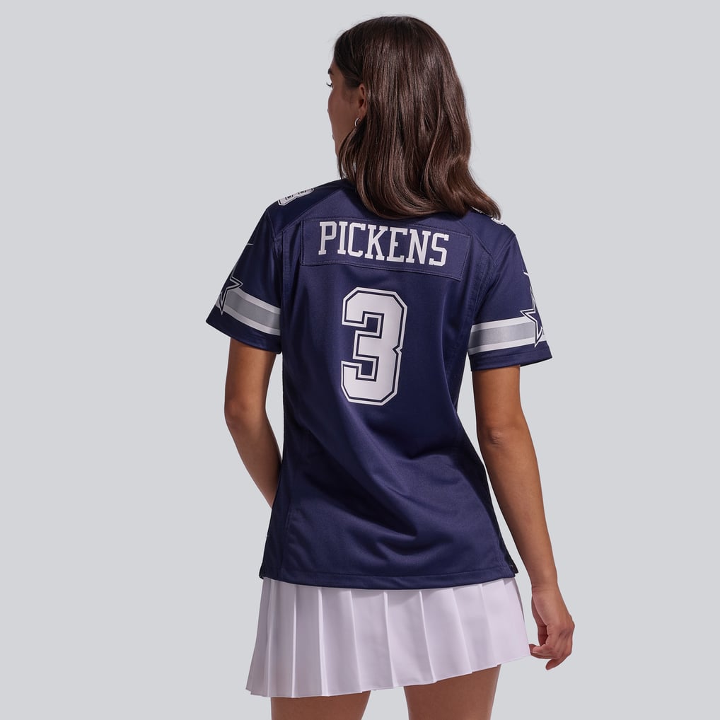 Women's Dallas Cowboys George Pickens Nike Navy Game Jersey - Image 4