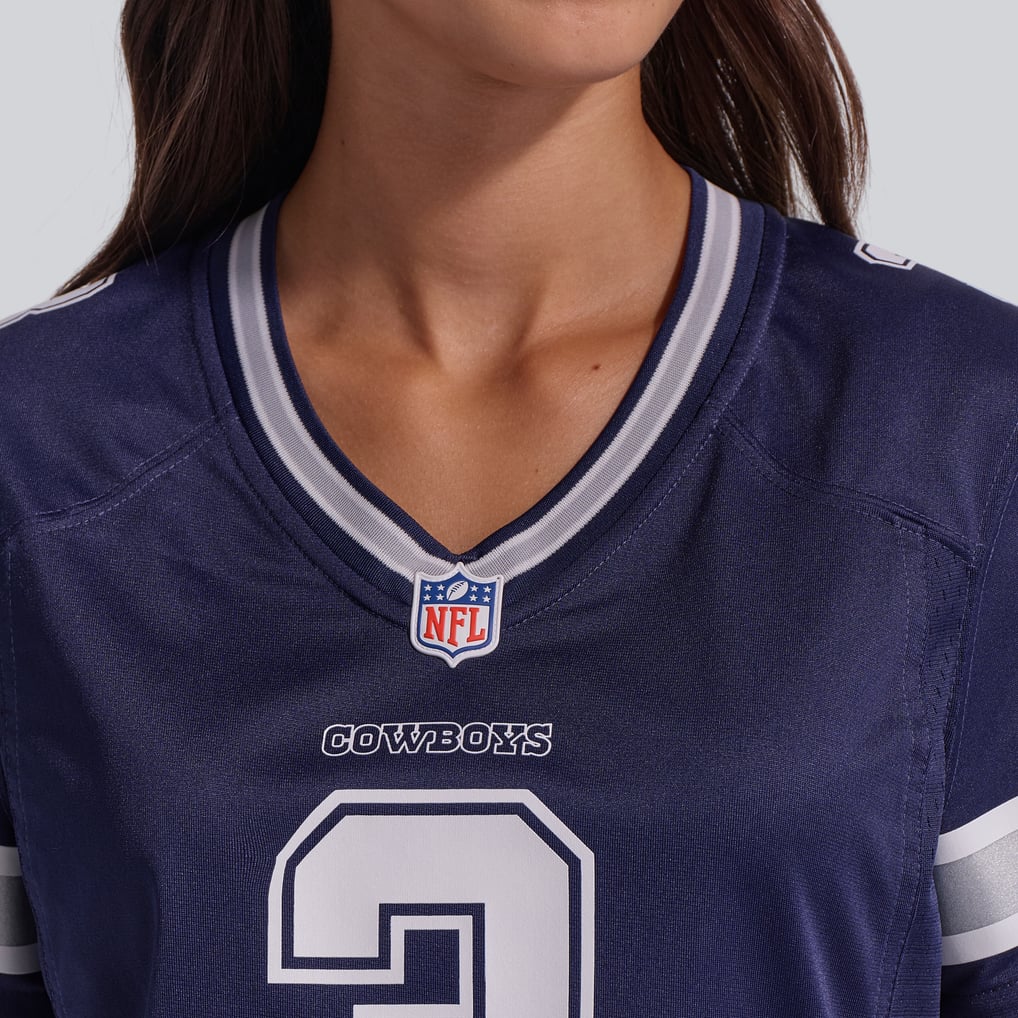 Women's Dallas Cowboys George Pickens Nike Navy Game Jersey - Image 9